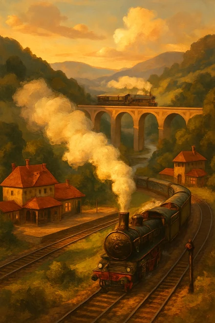 Rail Nation key art